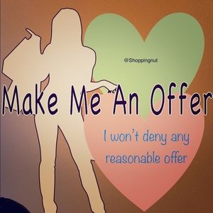 •••REASONABLE OFFERS ACCEPTED•••